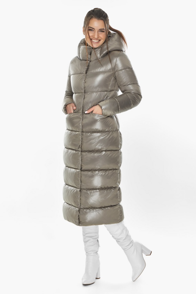 Зимняя женская куртка цвета тауп модель 58450 Braggart "Angel's Fluff" фото 3