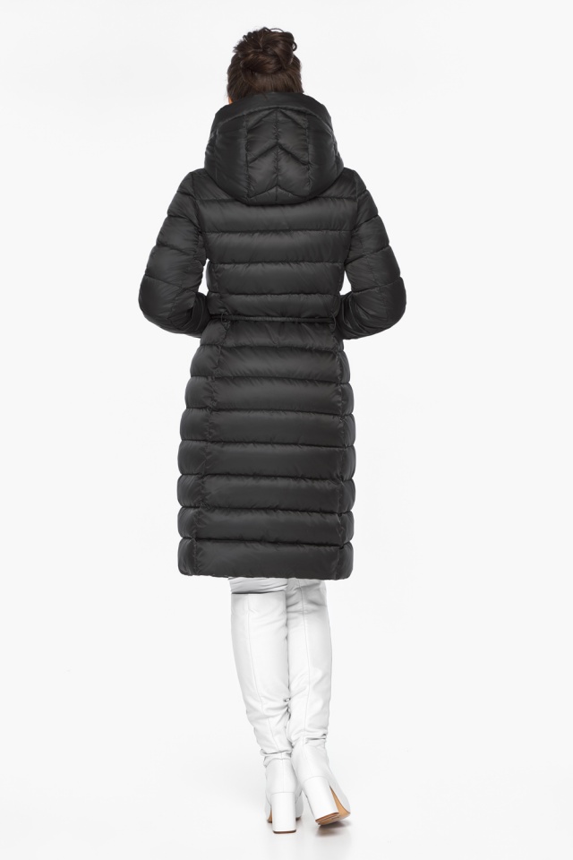 Куртка теплая зимняя женская цвет черный модель 44860 Braggart "Angel's Fluff" фото 6
