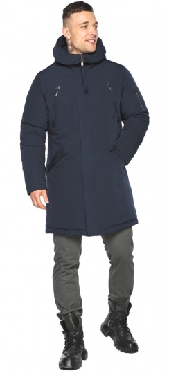 Куртка – воздуховик зимовий темно-синій практичний чоловічий модель 30675 Braggart "Angel's Fluff Man" фото 1