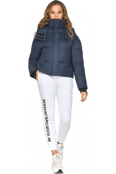 Тёмно-синяя куртка для девочки небольшого роста модель 27450 Youth фото 1