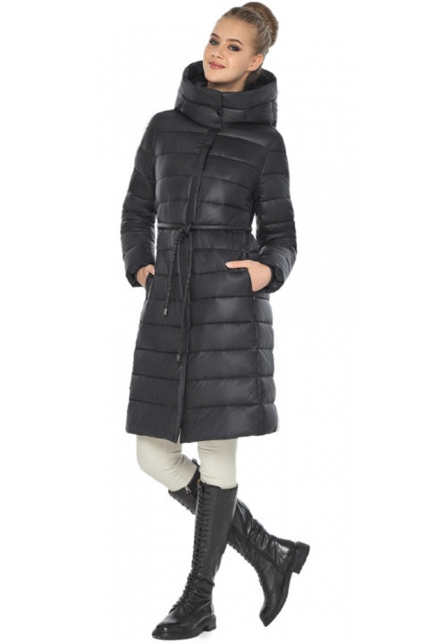 Універсальна осінньо-весняна жіноча курточка чорного кольору модель 60084 Kiro – Wild – Tiger фото 1